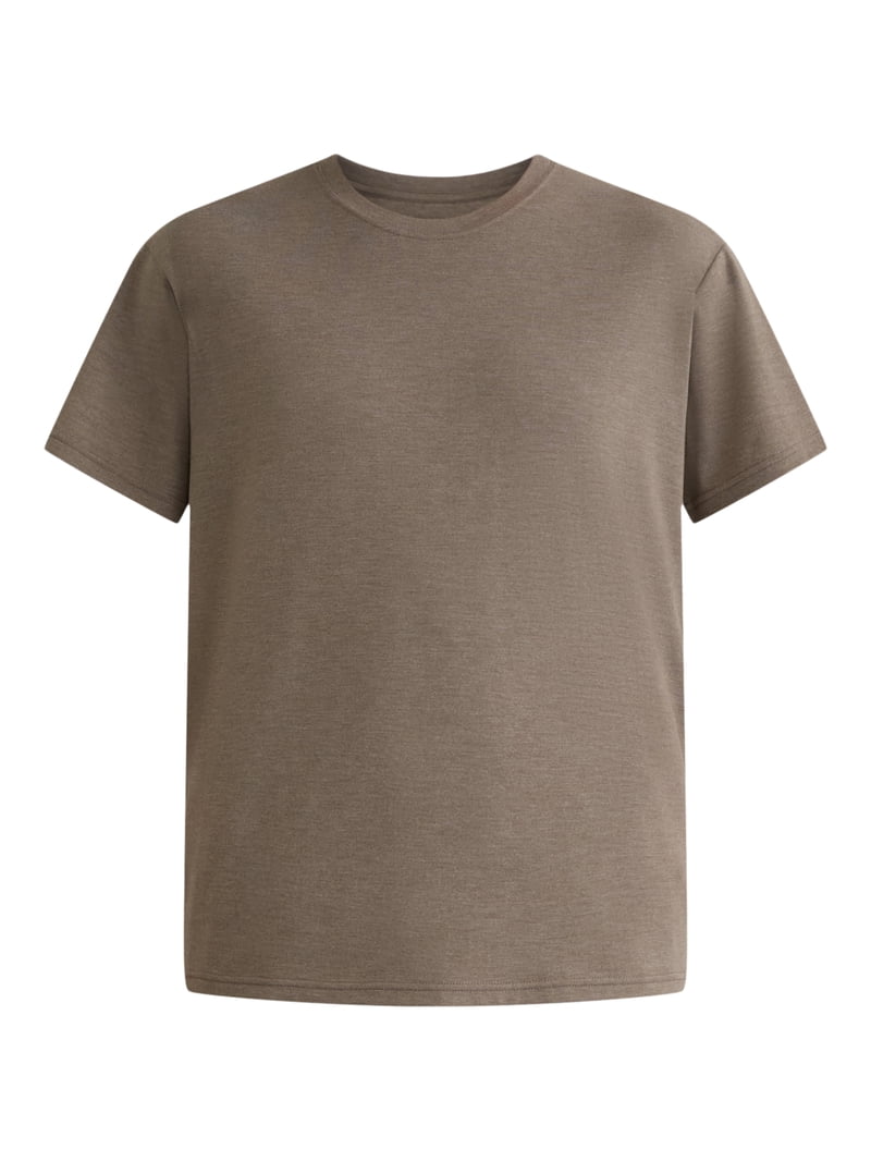 Athletic Works Men's and Big Men's Tri Blend Tee, Sizes XS-4XLT