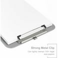thumbnail image 3 of Plastic Clipboards, Translucent Ruler Clip Board with Low Profile, Office Supply, School Supplies, Letter Size 9 x 12.5 Inches, 3 of 7