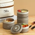 thumbnail image 2 of CNKOO Bento Box 1/2/3/4Pcs Container High Capacity Modern Household Portable Bento Lunch Box, 2 of 4