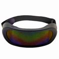 thumbnail image 1 of Light Up Glasses Luminous LED Mask Bluetooth LED Shining Glasses Electronic Visor Glasses for Party, 1 of 5