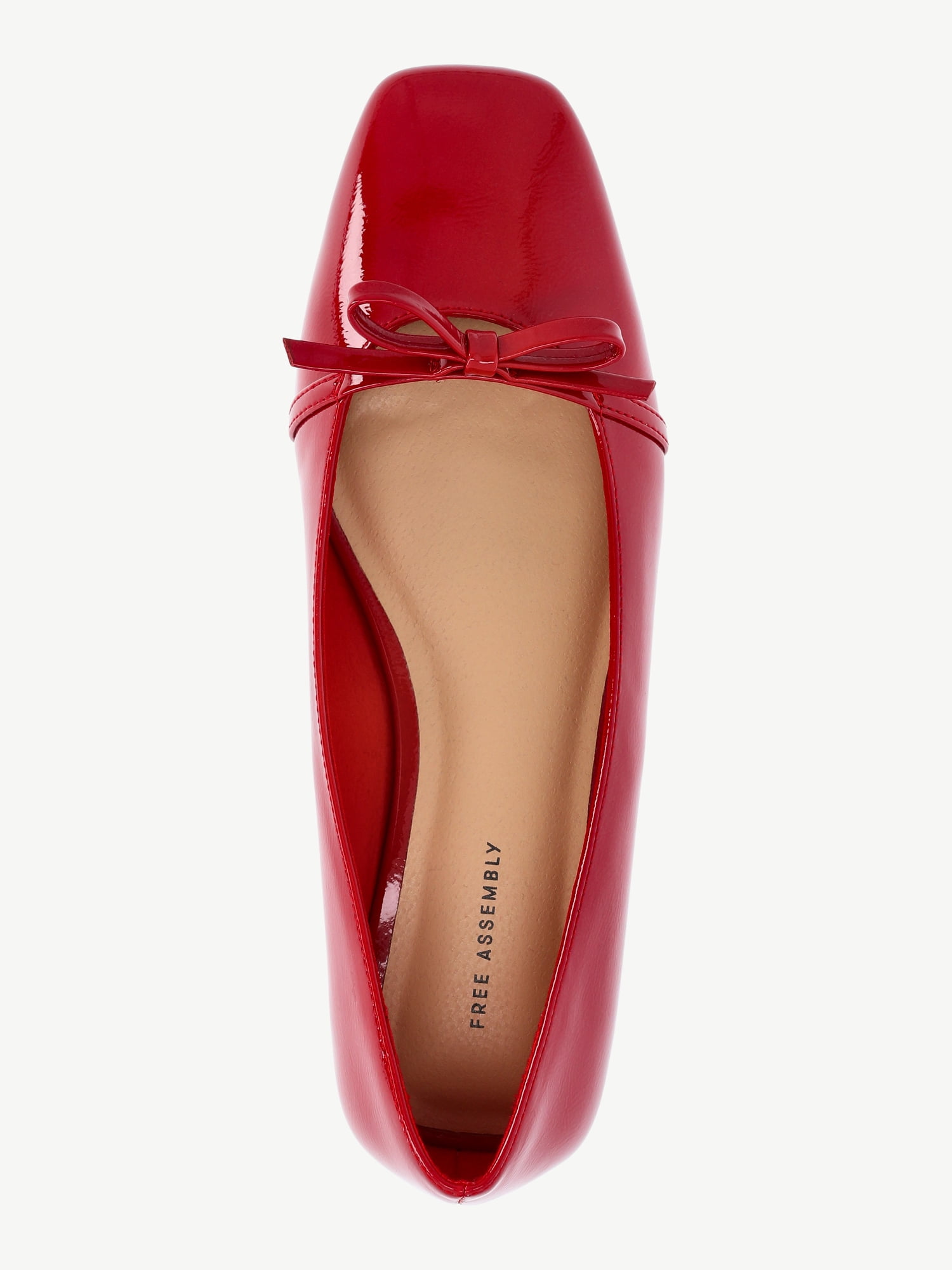Free Assembly Women's Ballet Flats with Front Bow