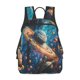 thumbnail image 1 of Balery Colorful Planet Universe Mochila ligera para hombre y mujer: duradera e impermeable, ideal para la escuela, el trabajo, viajes y uso diario., 1 of 7