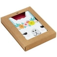 Hallmark Blank Note Cards, DieCut Llama, 15 ct.