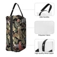thumbnail image 3 of XMXT Large Capacity Makeup Pouch Bag, Realistic Botanical Parrot Make Up Storage Bag Cosmetic Travel Toiletry Bags for Women Men, One Size, 3 of 9
