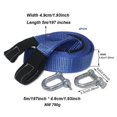 thumbnail image 5 of 8Tons Car Towing Rope Strape Cable With U Hooks Shackle High Strength Nylon With Reflective Light For Car Truck Trailer SUV, 5 of 5