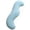 Blue, variant on Body Pillows for Adults, Mellow Body Pillow, Pea Pod Body Pillow for Side Sleepers, S Shaped Cooling Bolster, for Sleeping & Lumbar Support