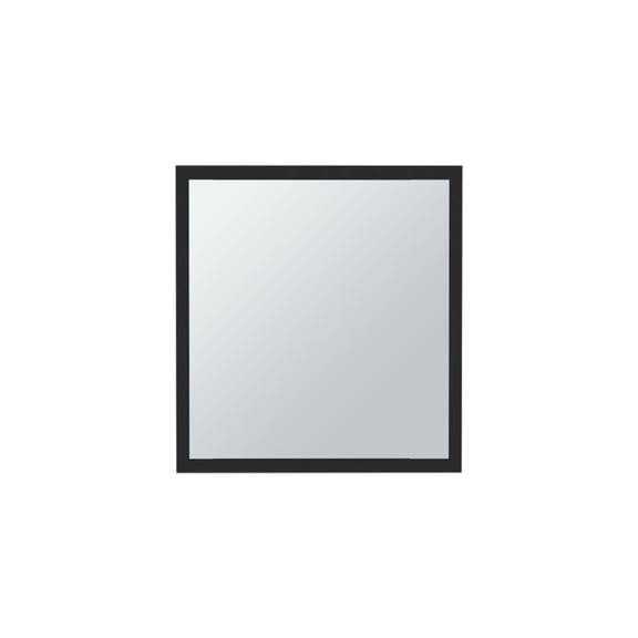 HomeRoots 571354 20 in. Black Wood Floating Bathroom Vanity