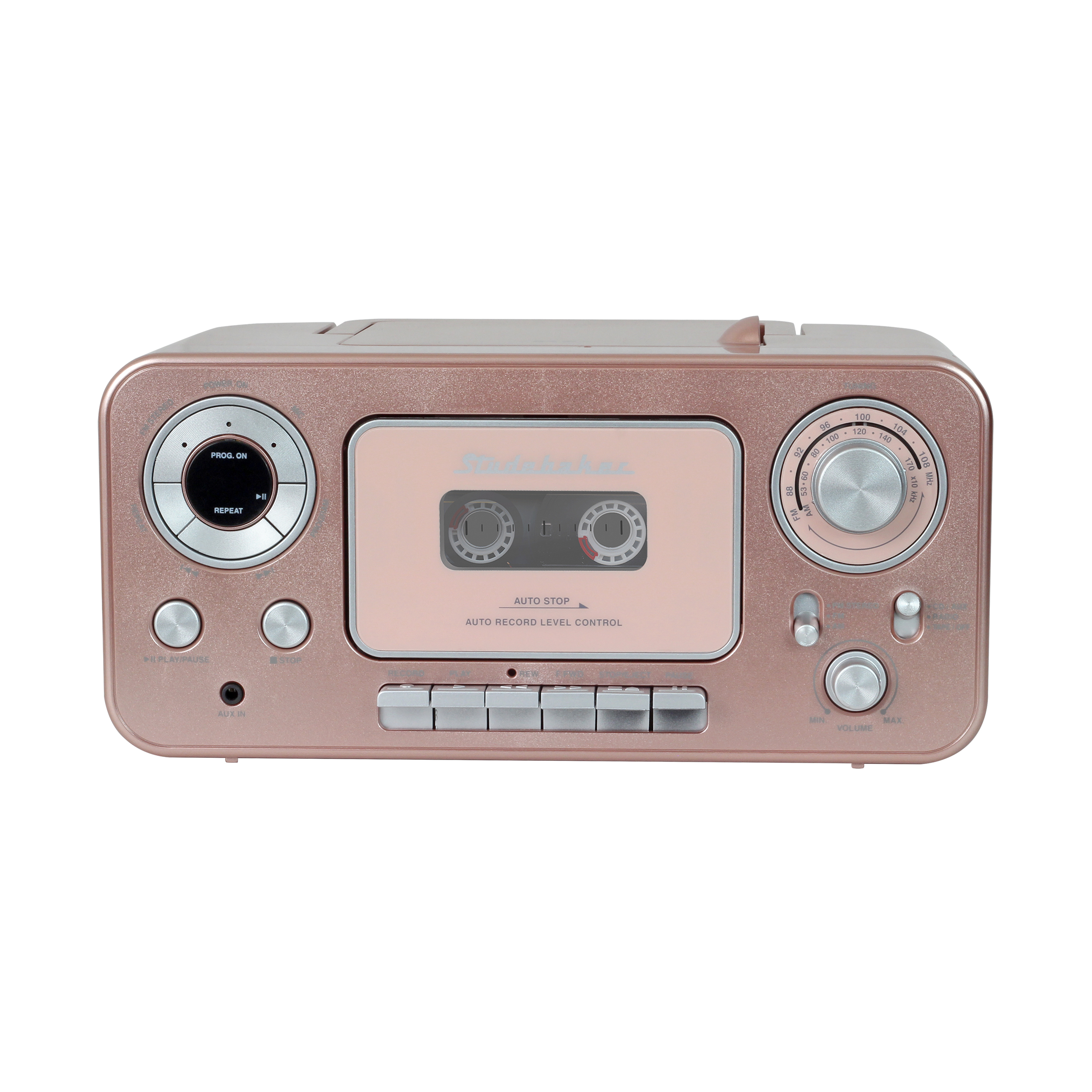 Portable Stereo CD Player with AM/FM Radio and Cassette Player/Recorder - image 3 of 4