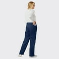 thumbnail image 2 of SPECTRUM UNIFORMS Unisex Scrub Pant Cargo Pant | Elastic and Drawstring Waist Soft Fabric Ideal for Medical Professionals Lab Work Wear Nurse Pant Navy, 2 of 5