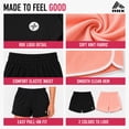 thumbnail image 4 of RBX Girls Dolphin Athletic Shorts Breathable Mesh Gym Activewear 2 Pack, 4 of 7