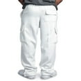 thumbnail image 4 of Men‘s Casual Gym Cargo Combat Straight Loose Jogger Sweat Track Pants, 4 of 4