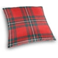 thumbnail image 3 of GZHJMY Soft Smooth Skin-Friendly Throw Pillow Cover Without Pillow Case16 x16 Shrink-Resistant Breathable Hidden Zipper Opening, Sofa Bed Office Farmhouse Room Easy to Disassemble| Scottish Plaid, 3 of 7