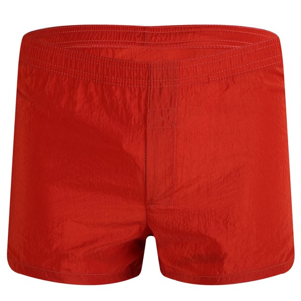 Mens Fashion Undershorts Beachwear Summer Quick-drying Swimming Trunks Low Waist Boxers Shorts Comfortable Swimwear SportswearXL Gong Bohan LED