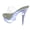 White, variant on Women’s High Platform Heels Stiletto Sandals Open Toe Slip on Sexy Comfortable Dress Shoes Daily Party Wedding Bridal Pumps Green Size 7