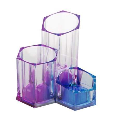 Simplify 3 Compartment Pencil Brush Holder in Ombre