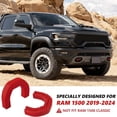 thumbnail image 6 of Front Tow Hooks Covers Repair Parts Easy To Install Accessories Trailer Hitch Covers Car Tow Hooks,Compatible With RAM 1500 2019-2024, 6 of 6