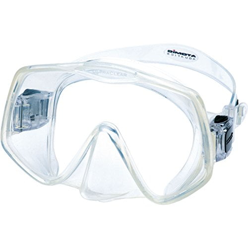 Atomic Aquatics Frameless 2 Mask (Clear, Large Fit) by Atomic