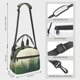 thumbnail image 2 of Disketp Fog Forest Lonchera Térmica para Mujer y Hombre, Bolsa de Almuerzo Reutilizable e Impermeable para Trabajo, Viajes y Picnic, 2 of 7