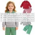 thumbnail image 4 of Quealent Toddler Baby Boys Christmas Outfits Long Sleeve Embroidery Sweatshirt Gingham Plaid Pants Two Piece Smocked Clothes (Light Green, 18-24 Months), 4 of 8