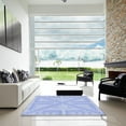 thumbnail image 6 of Ahgly Company Indoor Rectangle Patterned Sky Blue Dress Blue Area Rugs, 6' x 9', 6 of 6