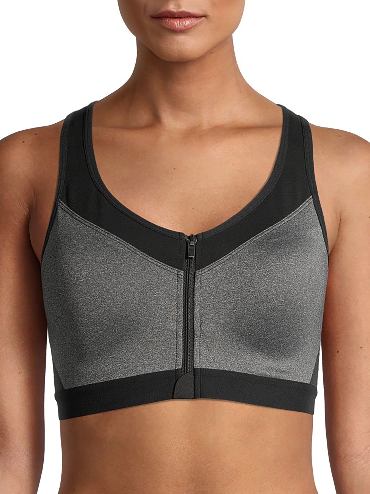Avia  Women's Active Printed Sports Bra with Strappy Back 