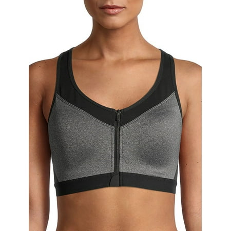 

Avia Women s Zip-Front Sports Bra