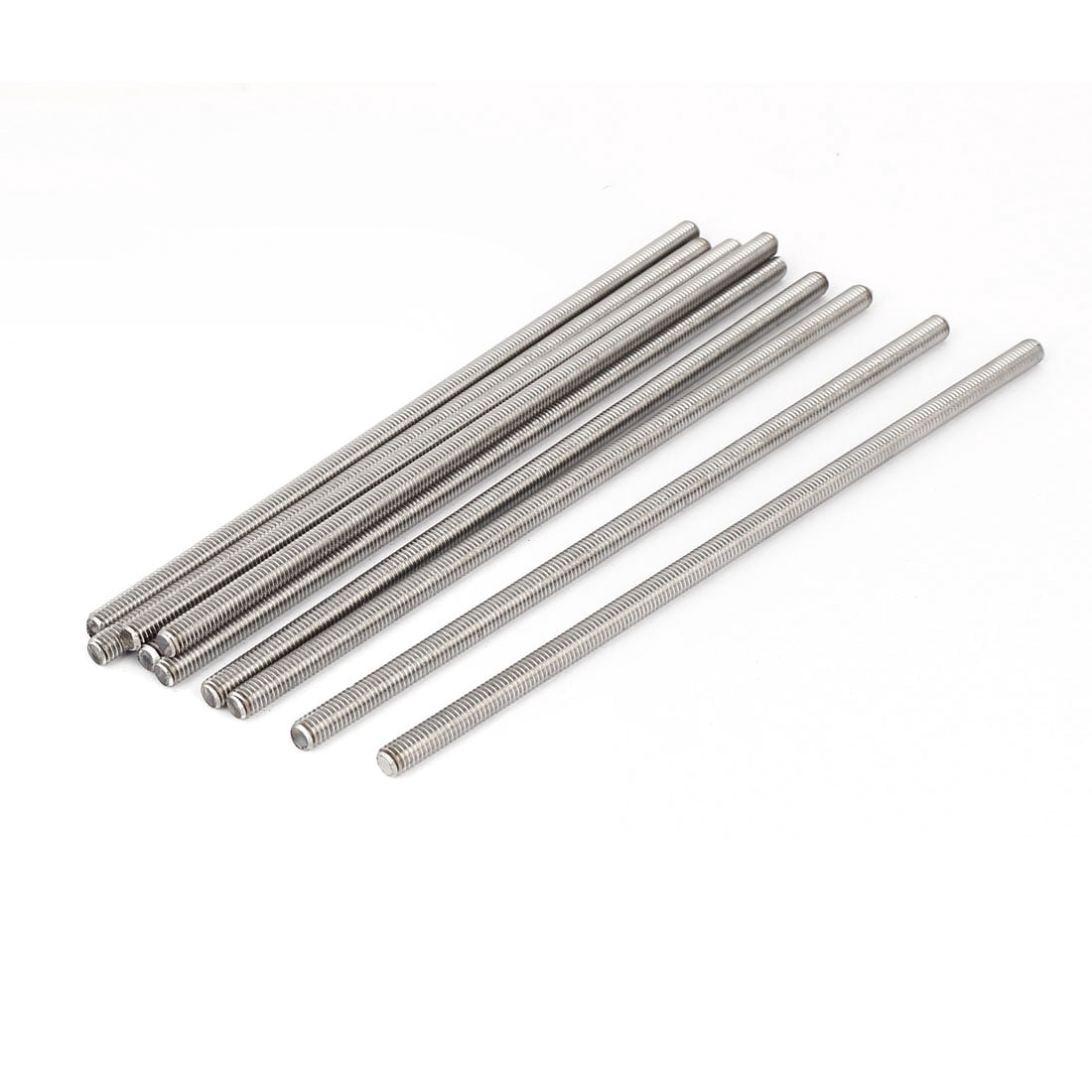 Lot De 8 Tiges Filetées M6 X 50 Mm Acier Inox 304 – Filetage Complet, Idéal Assemblage Meubles Et Machines