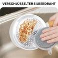thumbnail image 6 of Dish Brush Multipurpose Wire Dishwasher Cloths 2024 New Non Scratch Reusable Steel Wire Dishwasher Cloths Scratch Wire Cleaning Cloths for Kitchen, Kitchen Essentials Clearance Sale, 6 of 9