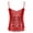 Red, variant on YiZYiF Kids Girls Sparkly Sequins Adjustable Spaghetti Straps Tank Top Ballet Dance Gymnastics Vest Dancewear