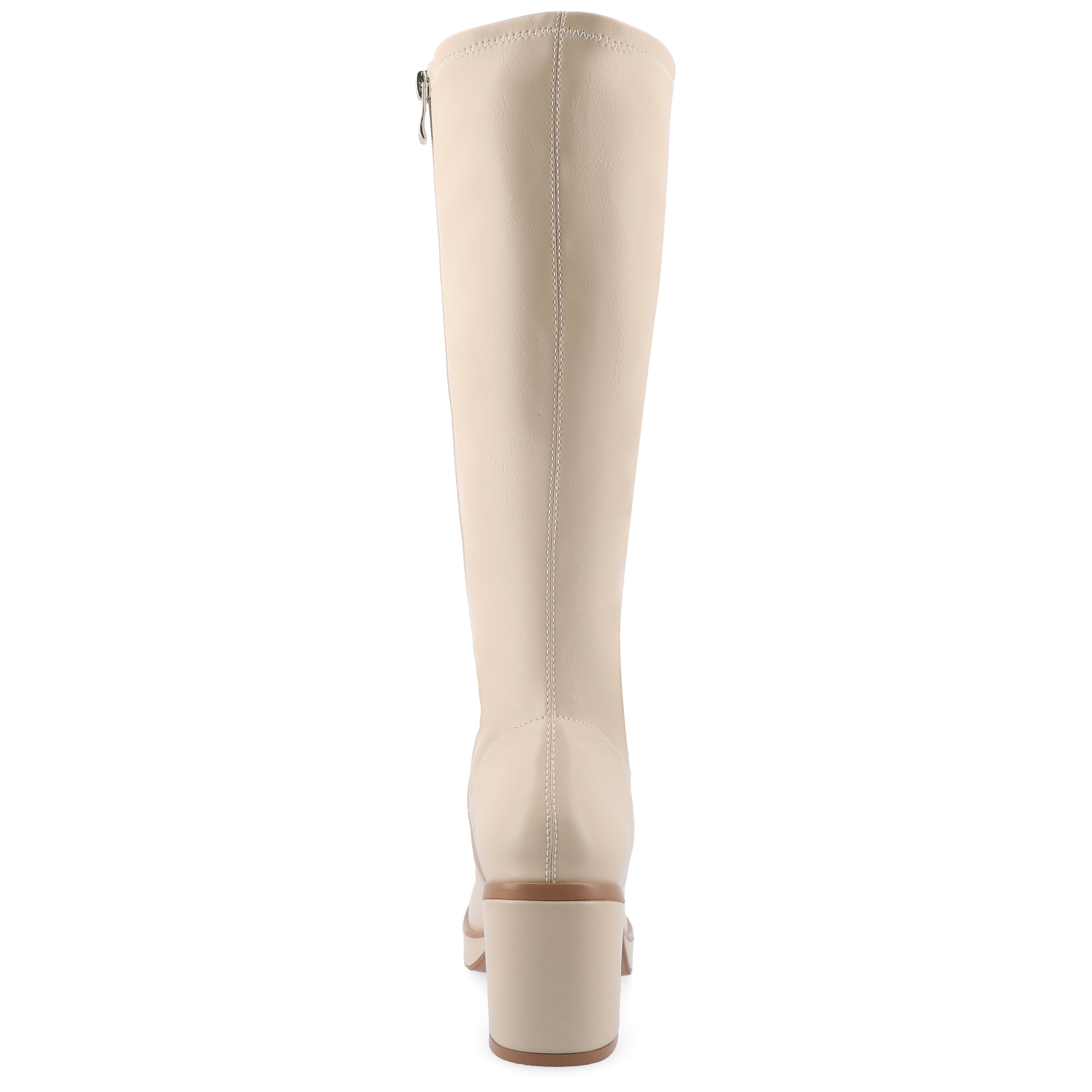 Journee Womens Alondra Platform Square Toe Boots