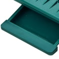 thumbnail image 2 of Égouttoir à Vaisselle en Plastique avec Couvercle Vert Foncé, 2 of 5