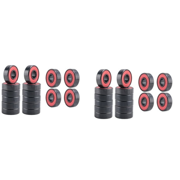 32 Pcs Ceramic Bearings High Speed Wear for Skate Skateboard Wheel