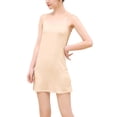 thumbnail image 2 of DHFJKG Full Slip Dress For Women Adjustable Spaghetti Strap Under Dress Cami Mini Slips Undergarment Nightgown, 2 of 3