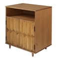thumbnail image 6 of Manor Park Modern Boho Wood Detailed Accent Cabinet, Caramel, 6 of 21