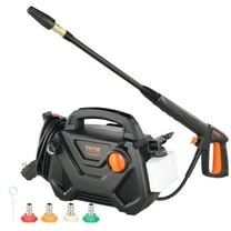 VEVOR Electric Pressure Washer, 2150-PSI 1.85-GPM,Foam Cannon High-Pressure with 5 Different Nozzle,20ft Hose/35ft Cord Lightweight Washer,Portable Cleans Cars/Fences/Patios/Furniture/Floor/Window