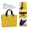 thumbnail image 4 of FORMRS 16" Laptop Bag Carrying Sleeve Case with Handle Travel Shoulder Briefcase, Pink White Stars, 4 of 8