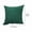 Green, variant on HomeDM Set of 2 Decorative Throw Pillow Covers, Square Soft Cushion Cover Pillowcase for Sofa Couch Bed Living Room, 17.7x17.7 inch, Orange