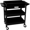 thumbnail image 1 of W54006 3 Shelf Utility Cart with Drawer, 1 of 1