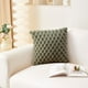 thumbnail image 5 of Apmemiss Clearance Boho Throw Pillow Cover 20x20 Inch Decorative Rust Pillow Cover Velvet Square Cushion Covers Bubble Texture Pillowcase for Couch Sofa Bed Bedroom Car Living Room, 5 of 7