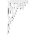 thumbnail image 3 of 5/8"W X 6 1/2"D X 11"H Amber Architectural Grade PVC Bracket, 3 of 4