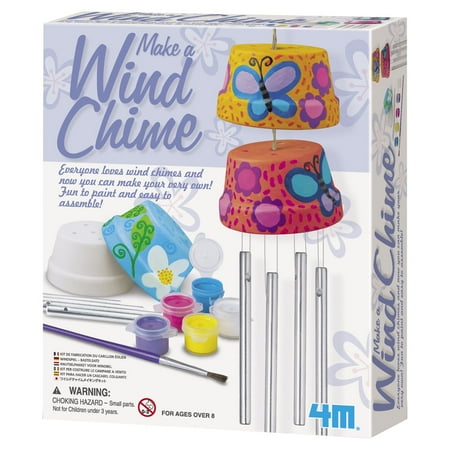 UPC: 0085761048249 | 4M Wind Chime Craft Kit for ages 8+ (8 Pieces)