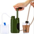 thumbnail image 2 of Hand Pump Water Filter Survival Portable Water Purification System for Survival Camping Hiking Travel Outdoor, 2 of 8