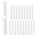 thumbnail image 1 of 20Pcs White Plastic Window Blind Clips for Home Curtain Installation, 1 of 7