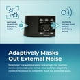 thumbnail image 6 of Adaptive Sound Technologies Sound + Sleep Noise Machine - White Noise Machine - Non-Looping Environmental/Nature Sounds for Sleep & Relaxation - With Sleep Timer & Headphone Jack - Black, 6 of 8