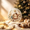 thumbnail image 5 of DIY Holy Family Nativity Diamond Painting Suncatcher Hanging Ornament Kit, Pearl Round Acrylic Sun Catcher, Diamond Art Decor for Christmas Religious Home Holiday Gift 20X20cm, 5 of 5