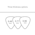 thumbnail image 4 of WWS-Guitar Picks Thin Light Soft Gauge Assorted Pearl Variety Sampler Pack Celluloid - 50 Pcs Colorful - Plectrums for Gift Acoustic Guitar, Bass and Electric Guitar - 0.46mm, 4 of 4