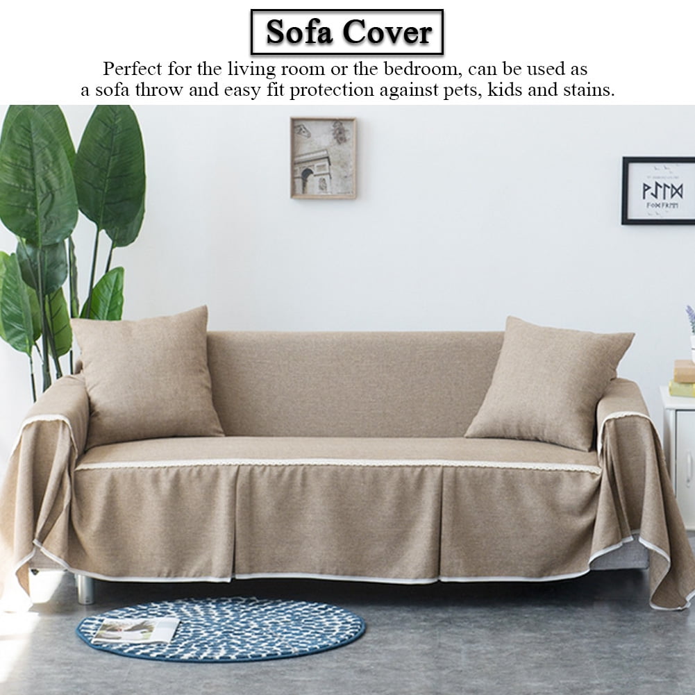 Details about   1/2/3/4 Seat Sofa Cover Couch Loveseat Slipcover Pet Dog Mat Furniture Protector 