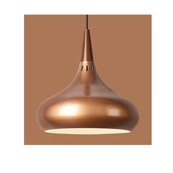DEEPCRAFF Golden Pendant Light Kitchen Pendant Lights Aluminum Luster 1Set