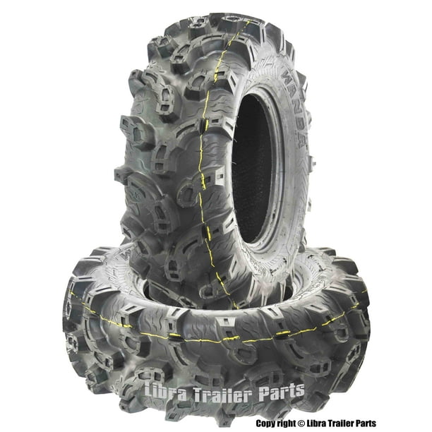 2 New Premium WANDA ATV/UTV Tires 27x912 27X9X12 6PR P375 10219