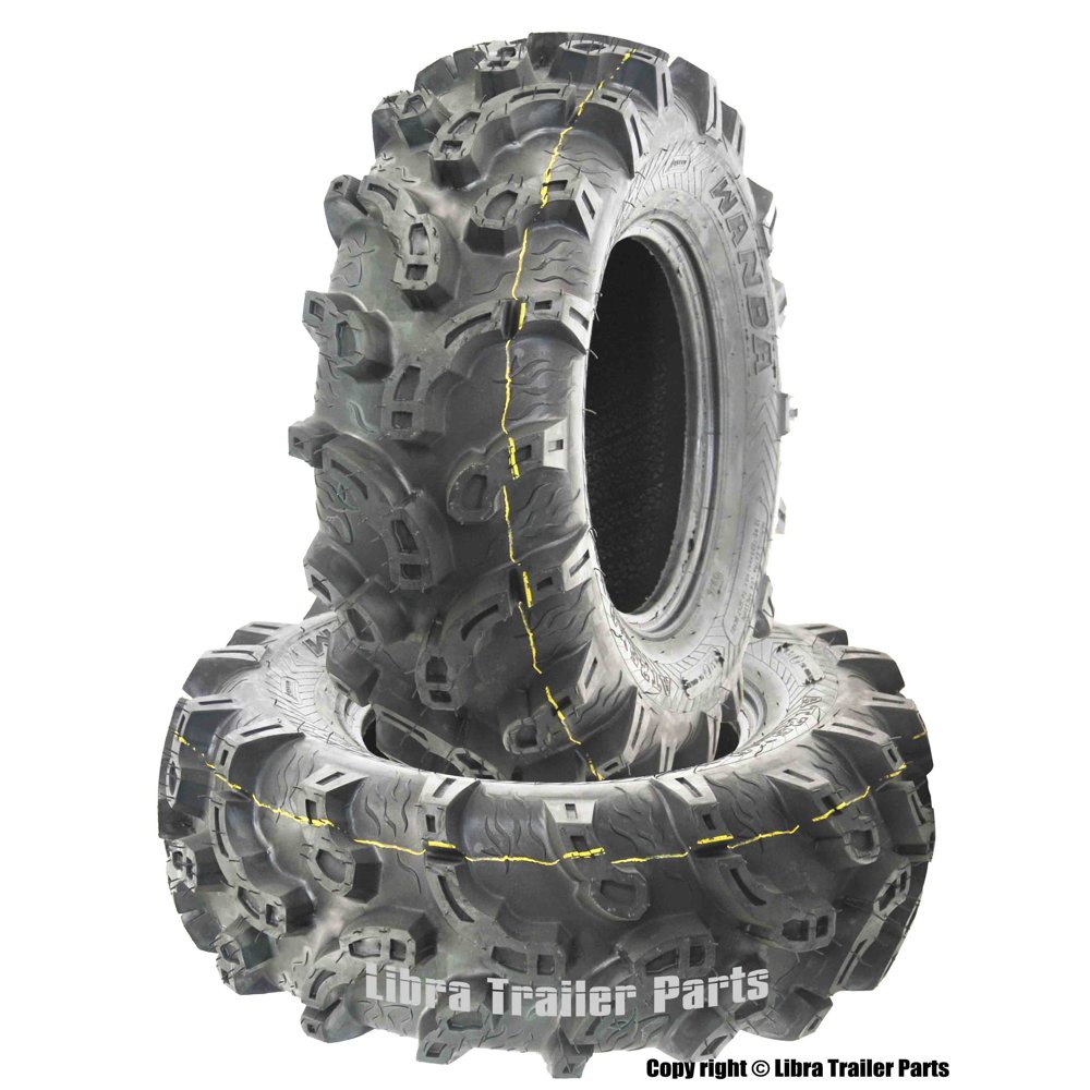 2 New Premium WANDA ATV/UTV Tires 27x912 27X9X12 6PR P375 10219
